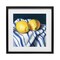Stupell Industries Fresh Kitchen Lemons on Dishtowel Framed Print Under Glass, design by Kate Jarvik Birch